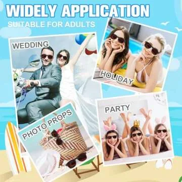 ASTARON Novelty Party Sunglasses - 12 Pack for All Events
