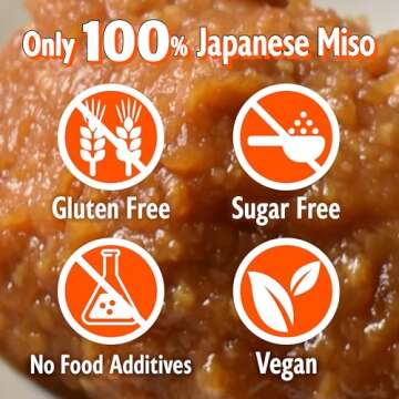 YAMASAN KYOTO UJI Japanese Dry Miso Seasoning, Freeze-Dried Miso Powder, No Additives, Vegan, Delicious Flavor for Various Foods, Made in Japan 100g(3.52oz)