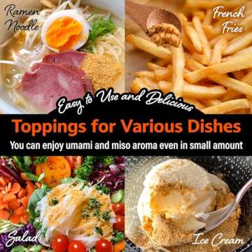 YAMASAN KYOTO UJI Japanese Dry Miso Seasoning, Freeze-Dried Miso Powder, No Additives, Vegan, Delicious Flavor for Various Foods, Made in Japan 100g(3.52oz)