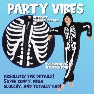 Slim Fit Adult Onesie for Halloween Fun