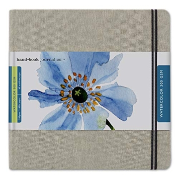 Speedball Travelogue Artist Heavyweight Watercolor Journal, Square, 140 lb / 300 GSM