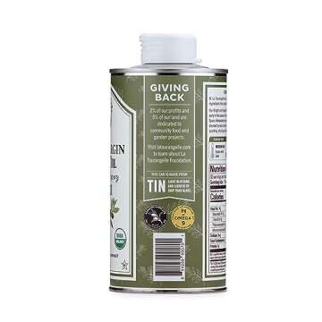 La Tourangelle, Organic Extra Virgin Olive Oil, Cold-Pressed High Antioxidant Picual Olives From Spain, 16.9 fl oz