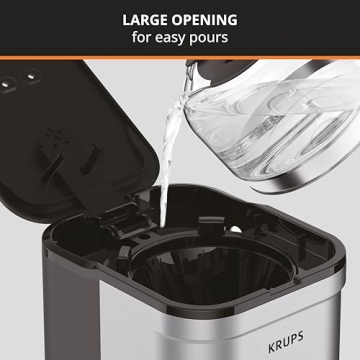 Krups 5 Cup Compact Coffee Maker with Reusable Filter