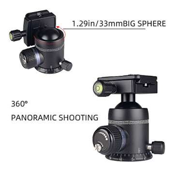 AOKA Professional 360-Degree Panoramic Ball Head