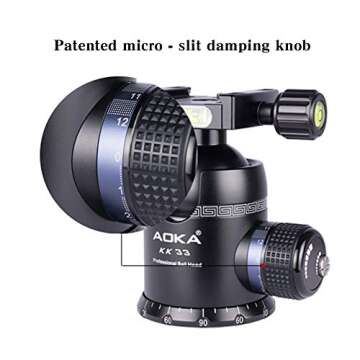 AOKA Professional 360-Degree Panoramic Ball Head