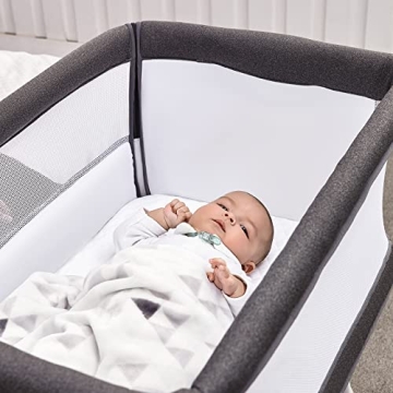 RONBEI Baby Bassinet Bedside Sleeper for Newborns