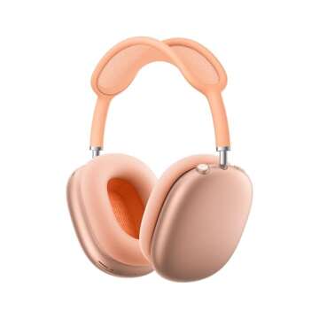 Apple AirPods Max Wireless Over-Ear Headphones, Pro-Level Active Noise Cancellation, Transparency Mo...