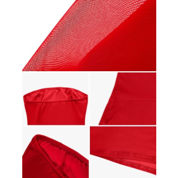 XXTAXN Sexy Tube Sleeveless Mini Dress for Parties