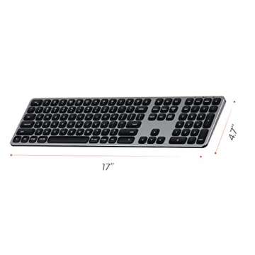 Satechi Wireless Keyboard with Numeric Keypad for Mac