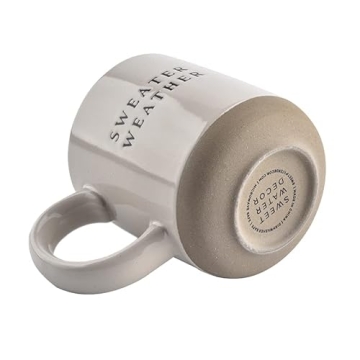 Sweater Weather Stoneware Coffee Mug - Fall Gift Mug