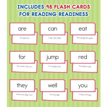 Carson Dellosa Sight Words Flash Cards Kindergarten, 1st, 2nd Grade, Sight Word Flash Cards for Kids...