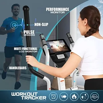 YOUNGFIT Elliptical Machine with 22 Resistance Levels