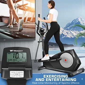 YOUNGFIT Elliptical Machine with 22 Resistance Levels