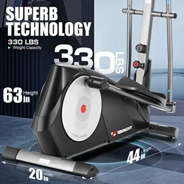 YOUNGFIT Elliptical Machine with 22 Resistance Levels