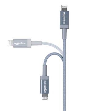 Durable MFi Certified USB-A to Lightning Cable for iPhones