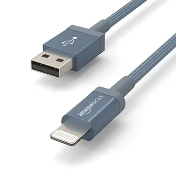 Durable MFi Certified USB-A to Lightning Cable for iPhones