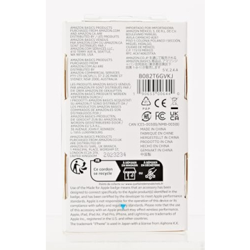 Durable MFi Certified USB-A to Lightning Cable for iPhones