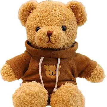Souriant Stuffed Animal Coffee Hoodie - Adorable Comfort