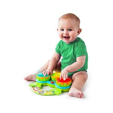 Bright Starts Safari Beats Musical Drum Toy for Babies