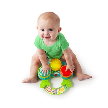 Bright Starts Safari Beats Musical Drum Toy for Babies