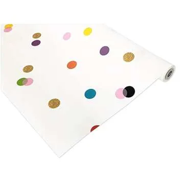 Durable Confetti Bulletin Board Roll for Teachers and Kids