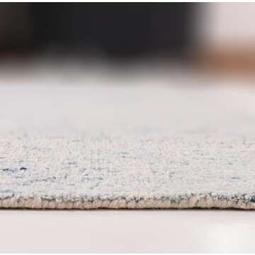 Restoration and Renovation Abstract Collection Handmade Wool Area Rug - Durable for High Traffic, Contemporary Design for Living Room, Bedroom, Dining Room Decor (Multi G, 5' x 8')