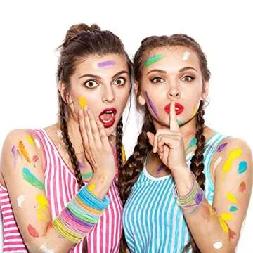 100 Glow-in-the-Dark Silicone Jelly Bracelets for All Ages