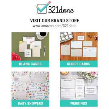 321Done Magnetic Meal Planning Pad, 5.5x8.5, Meal Plan Grocery List Combo, Made in USA, Weekly Menu Plan with Tear-Off Shopping List, Magnet to Stick to Fridge, 50 Perforated Pages, Sunday Start