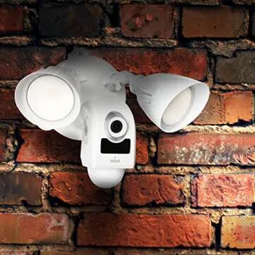 RCA Flood Light Camera for Home Security Monitoring