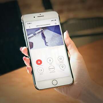 RCA Flood Light Camera for Home Security Monitoring