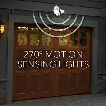 RCA Flood Light Camera for Home Security Monitoring