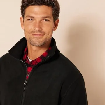 Men’s Full-Zip Fleece Jacket by Amazon Essentials