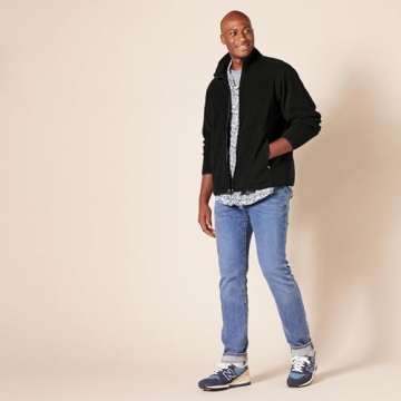 Men’s Full-Zip Fleece Jacket by Amazon Essentials