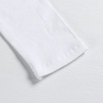 Roselux Long Sleeve Scoop Neck Tops - Trendy Women's Fashion