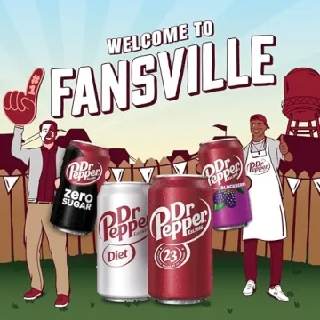 Enjoy Refreshing Dr Pepper Zero Sugar, 12 oz Cans 12-Pack