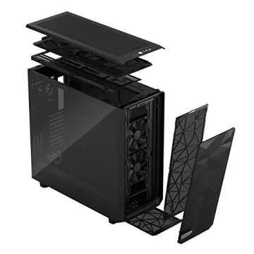 Fractal Design Meshify 2 XL Black ATX Flexible Light Tinted Tempered Glass Window Full Tower Computer Case