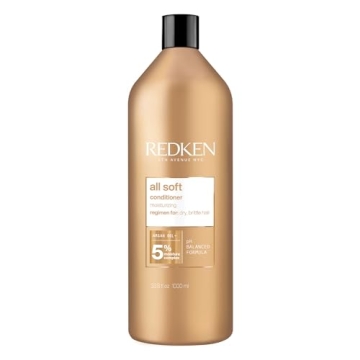 Redken All Soft Conditioner | Moisturizes and Deeply Hydrates| Softens, Smooths, and Adds Shine| Nou...