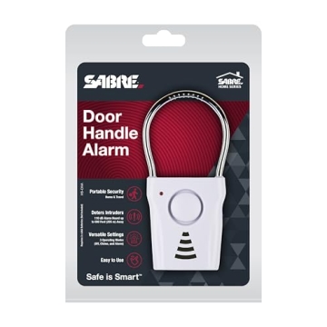 SABRE 110dB Door Alarm - Portable Safety Alarm for Travel