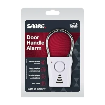 SABRE 110dB Door Alarm - Portable Safety Alarm for Travel
