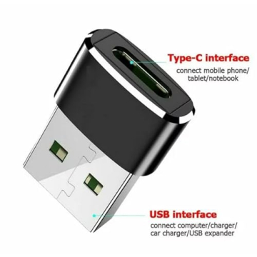 USB to USB C Adapter for iPhone 16 - 2 Pack