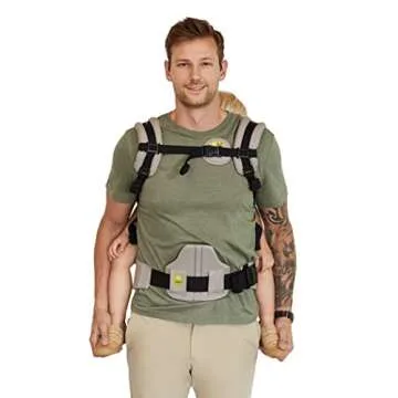 LÍLLÉbaby 3-in-1 Ergonomic CarryOn Airflow Toddler Carrier with Lumbar Support & Breathable Mesh Lining (25-60 lbs), Supportive & Comfortable, Multi-Position Carrying for Hiking & Travel (Mist)