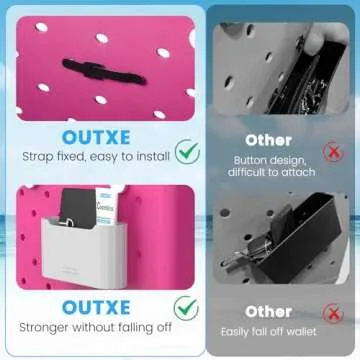 OUTXE Silicone Bogg Bag Organizer - Stylish, Durable, Versatile