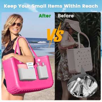 OUTXE Silicone Bogg Bag Organizer - Stylish, Durable, Versatile