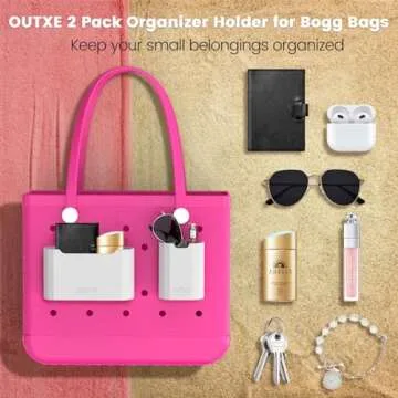 OUTXE Silicone Bogg Bag Organizer - Stylish, Durable, Versatile