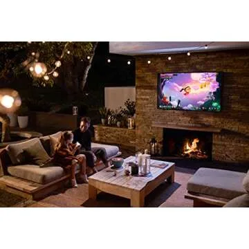 SAMSUNG 65-inch QLED Outdoor TV with Alexa and 4K HDR