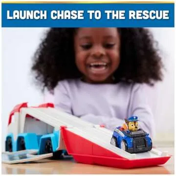 Paw Patrol: Pup Squad Patroller Team Vehicle, Toy Truck with Collectible Chase Toy Car, Kids Toys for Boys & Girls Ages 3+