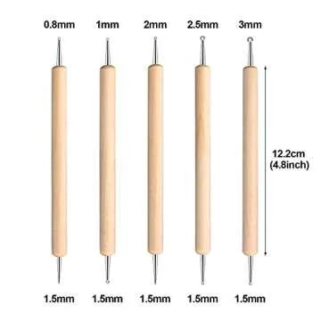 105 Pcs Carbon Transfer Paper 11.7 x 8.3 Inch Tracing Carbon Graphite Copy Paper with Embossing Stylus Tracing Stylus Dotting Tools for Cloth Wood (Black, White)