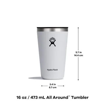 Hydro Flask 16 Oz Tumbler with Press-In Lid