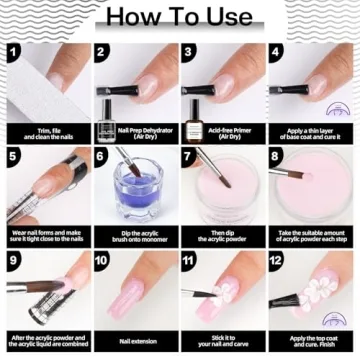 Morovan Nail Primer and Dehydrator for Acrylic Nails
