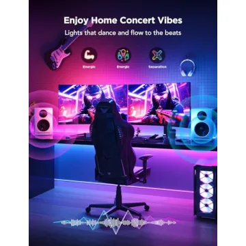 Govee Smart TV LED Backlight - RGBIC with App Control